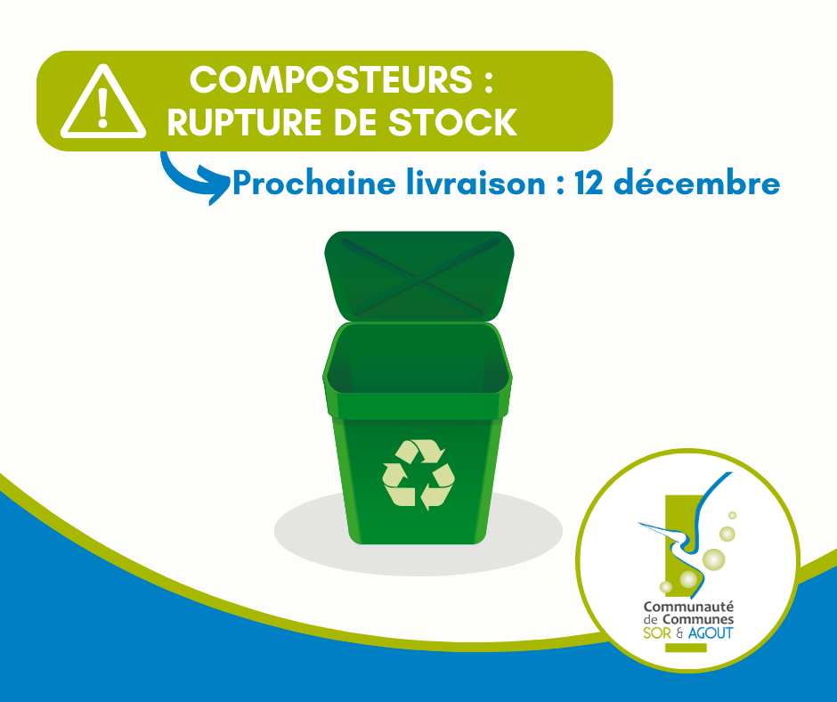 COMPOSTEURS  RUPTURE DE STOCK-2023-12-12
