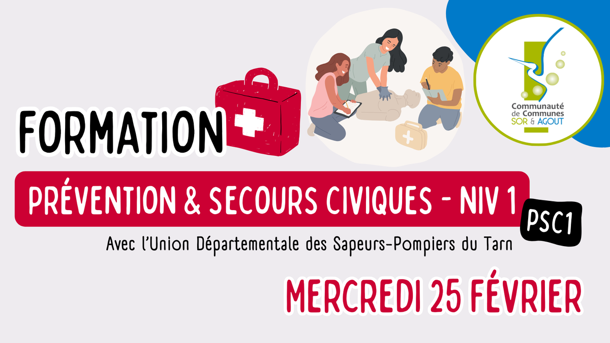 image actu site - Formation PSC1 - 2026