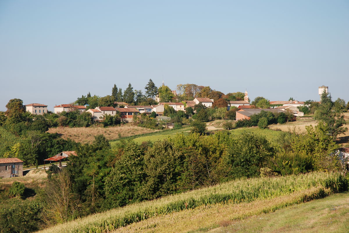 Vue du ciel de Lacroisille