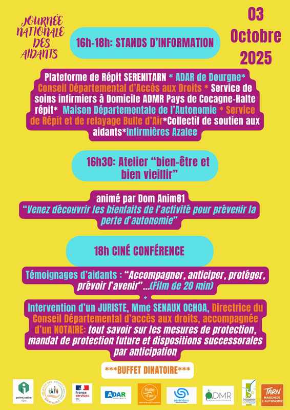 Journée des aidants 2025 - 2