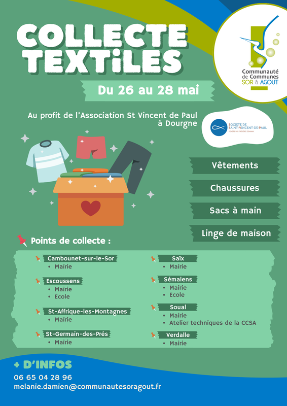collecte textile 2025