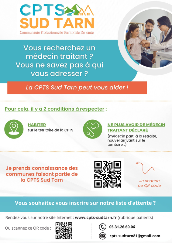 Affiche dispositif m&eacute;decin traitant