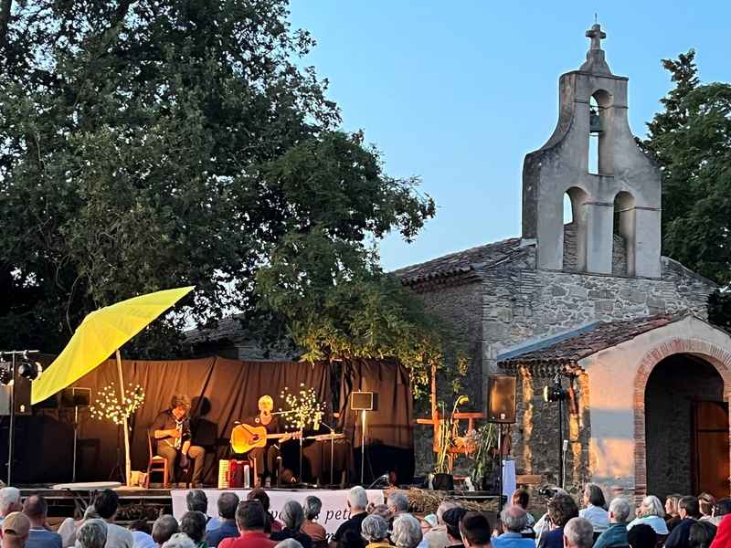 Festival des Petites églises de campagne par l’Association des Amis de Saint Etienne de Florac et de la Vallée d’Alric à Puylaurens durant l’été 2023