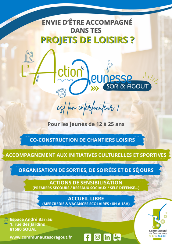 Flyer Action Jeunesse 2025 - recto