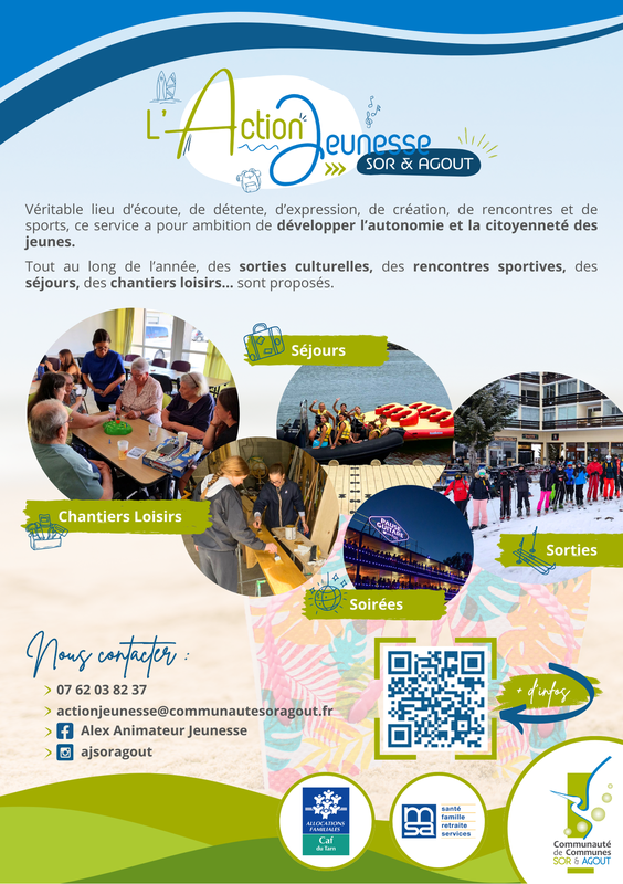 Flyer Action Jeunesse 2025 - verso