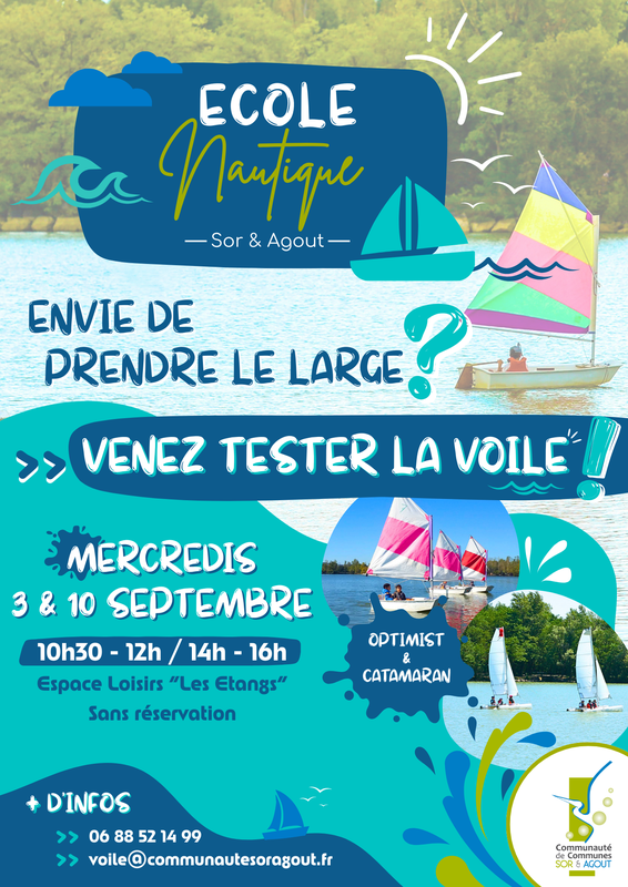 Flyer Ecole nautique 2025