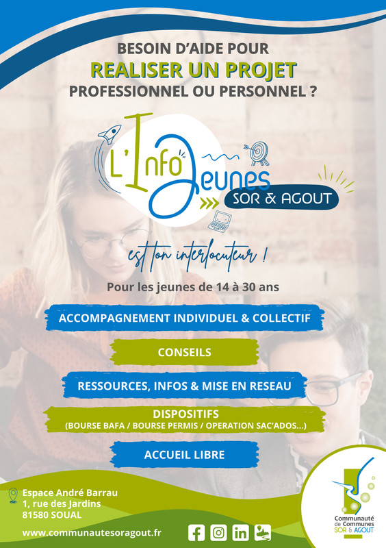 Flyer Info Jeunes 2025 - recto