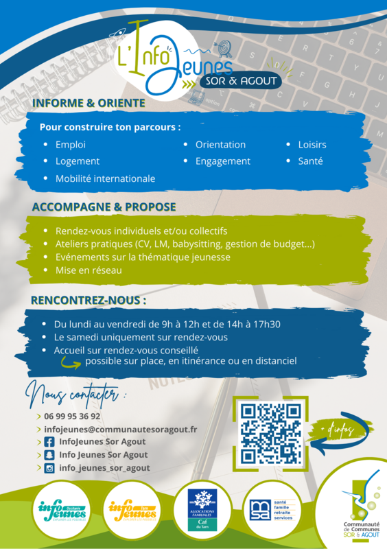 Flyer Info Jeunes 2025 - verso