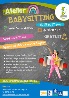Affiche Baby-sitting - 2025