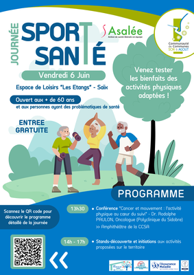 Affiche - Journée Sport Santé 2025