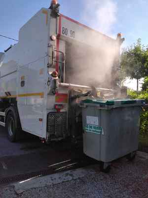 Lavage conteneur